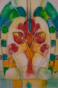STAINED GLASS MURAL
