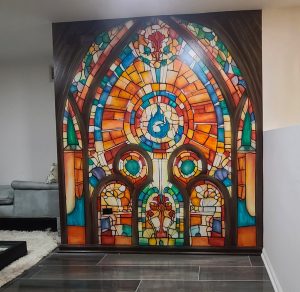 STAINED GLASS MURAL